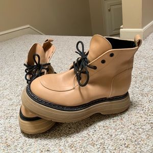 Free People Chunky Combat Boots